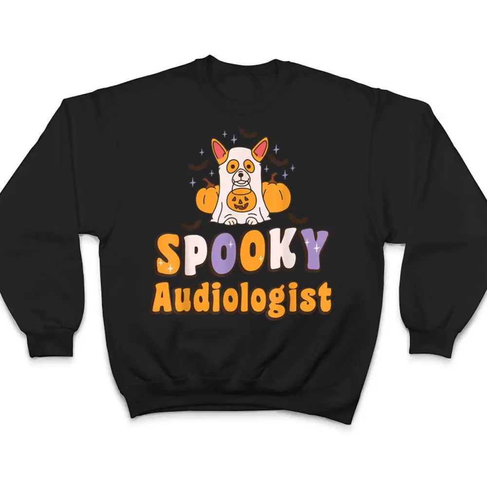 Spooky-audiologist-dog-Halloween-costume-T-Shirt-4 Spooky audiologist dog Halloween costume T Shirt