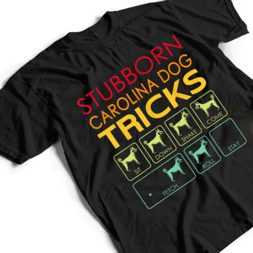 Stubborn Carolina Dog Tricks Vintage T Shirt