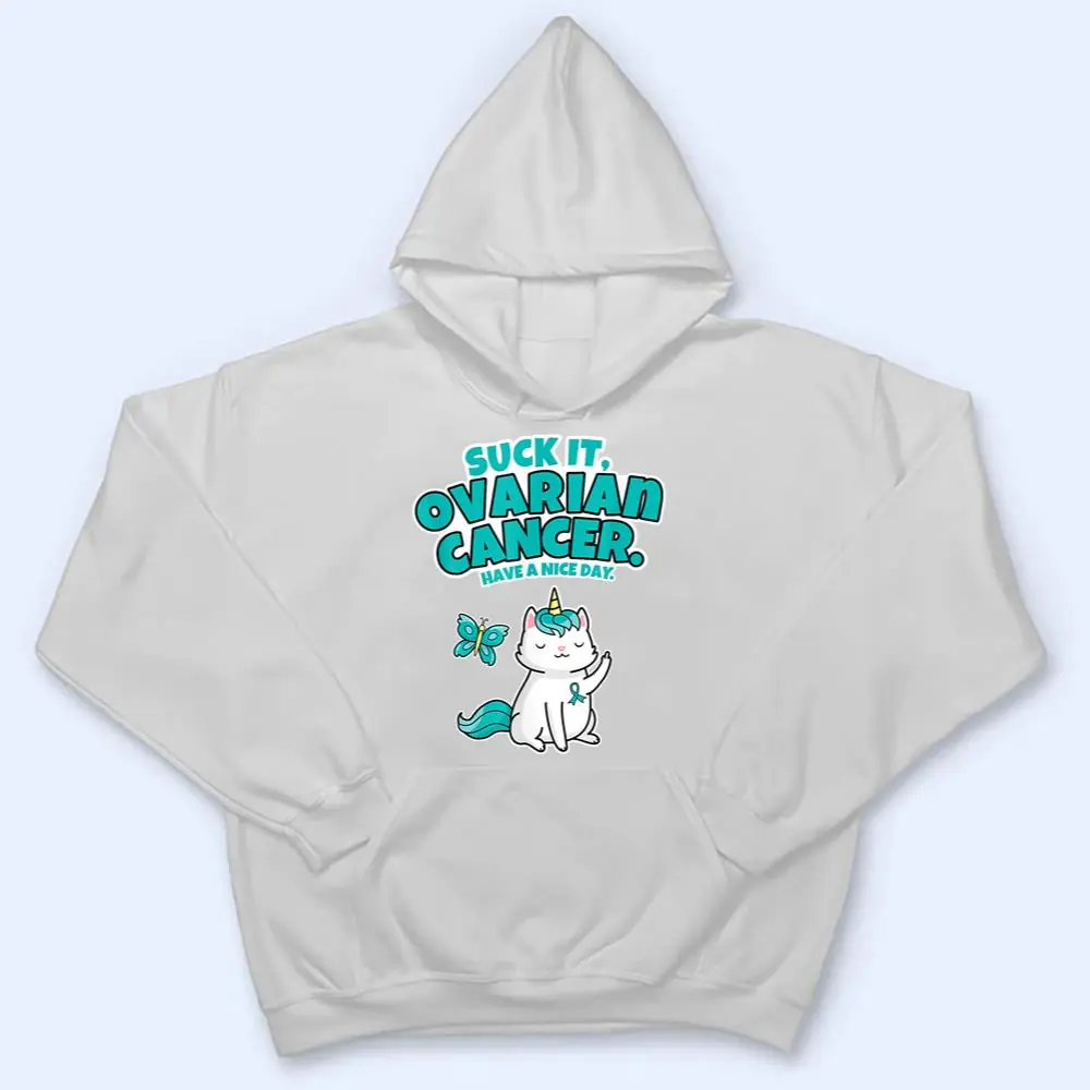 Suck-It-Ovarian-Cancer-Unicorn-Cat-Butterfly-T-Shirt-3 Suck It Ovarian Cancer Unicorn Cat Butterfly T Shirt