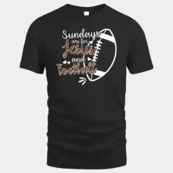 Sundays Are For Jesus And Football Premium