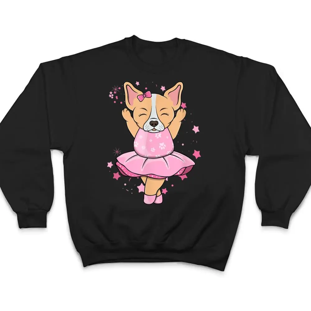 Sweet-pink-Ballerina-Chihuahua-Dog-Ballett-in-Tutu-T-Shirt-4 Sweet pink Ballerina Chihuahua Dog Ballett in Tutu T Shirt