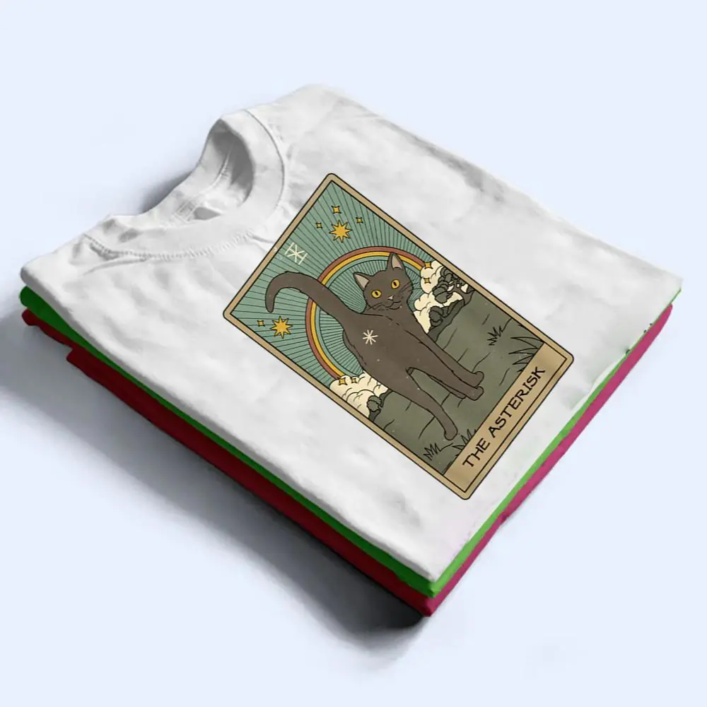 Tarot-Card-Cat-The-Asterisk-Cosmic-Graphic-T-Shirt-1 Tarot Card Cat The Asterisk Cosmic Graphic T Shirt