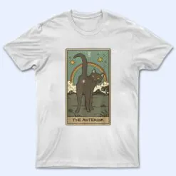 Tarot Card Cat The Asterisk Cosmic Graphic T Shirt