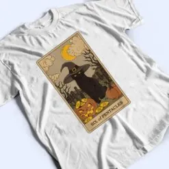 Tarot Card Crescent Moon And Black Cat Witch Hat T Shirt Tarot Card Crescent Moon And Black Cat Witch Hat T Shirt