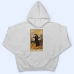 Tarot Card Crescent Moon And Black Cat Witch Hat T Shirt Tarot Card Crescent Moon And Black Cat Witch Hat T Shirt