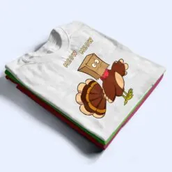 Thanksgiving Cat Funny Fake Cat Meow Thanksgiving Turkey Dab T Shirt Thanksgiving Cat Funny Fake Cat Meow Thanksgiving Turkey Dab T Shirt