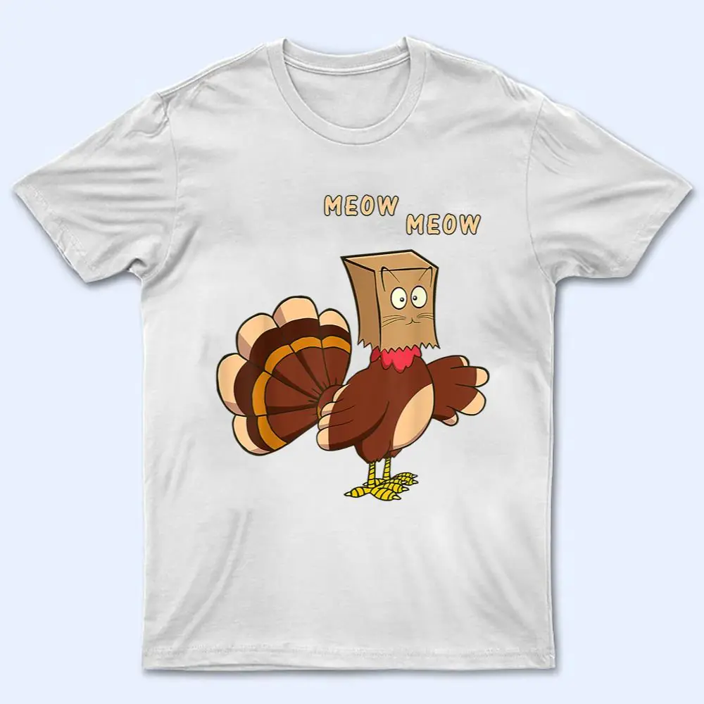 Thanksgiving Cat Funny Fake Cat Meow Thanksgiving Turkey Dab T Shirt Thanksgiving Cat Funny Fake Cat Meow Thanksgiving Turkey Dab T Shirt