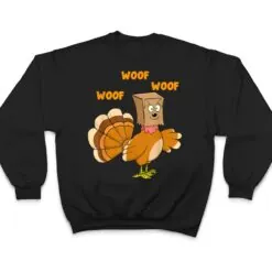 Thanksgiving Dog Fake Dog Woof Thanksgiving Turkey T Shirt Thanksgiving Dog Fake Dog Woof Thanksgiving Turkey T Shirt