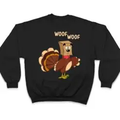 Thanksgiving Dog Funny Fake Dog Woof Thanksgiving Turkey T Shirt Thanksgiving Dog Funny Fake Dog Woof Thanksgiving Turkey T Shirt
