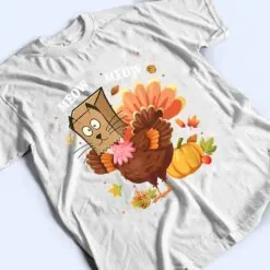 Thanksgiving Funny Turkey Fake Cat Meow Kitty Cats Lover Ver 1 T Shirt Thanksgiving Funny Turkey Fake Cat Meow Kitty Cats Lover Ver 1 T Shirt