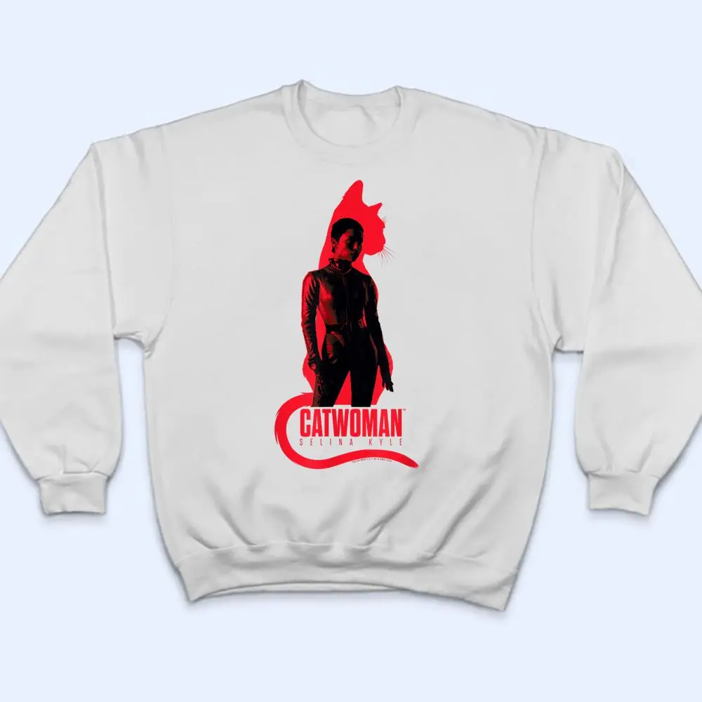 The-Batman-Selina-Kyle-Cat-Silhouette-T-Shirt-4 The Batman Selina Kyle Cat Silhouette T Shirt