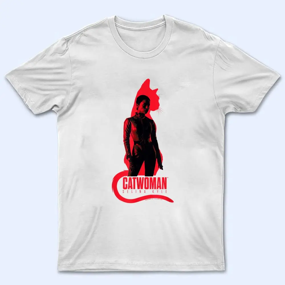 The Batman Selina Kyle Cat Silhouette T Shirt The Batman Selina Kyle Cat Silhouette T Shirt