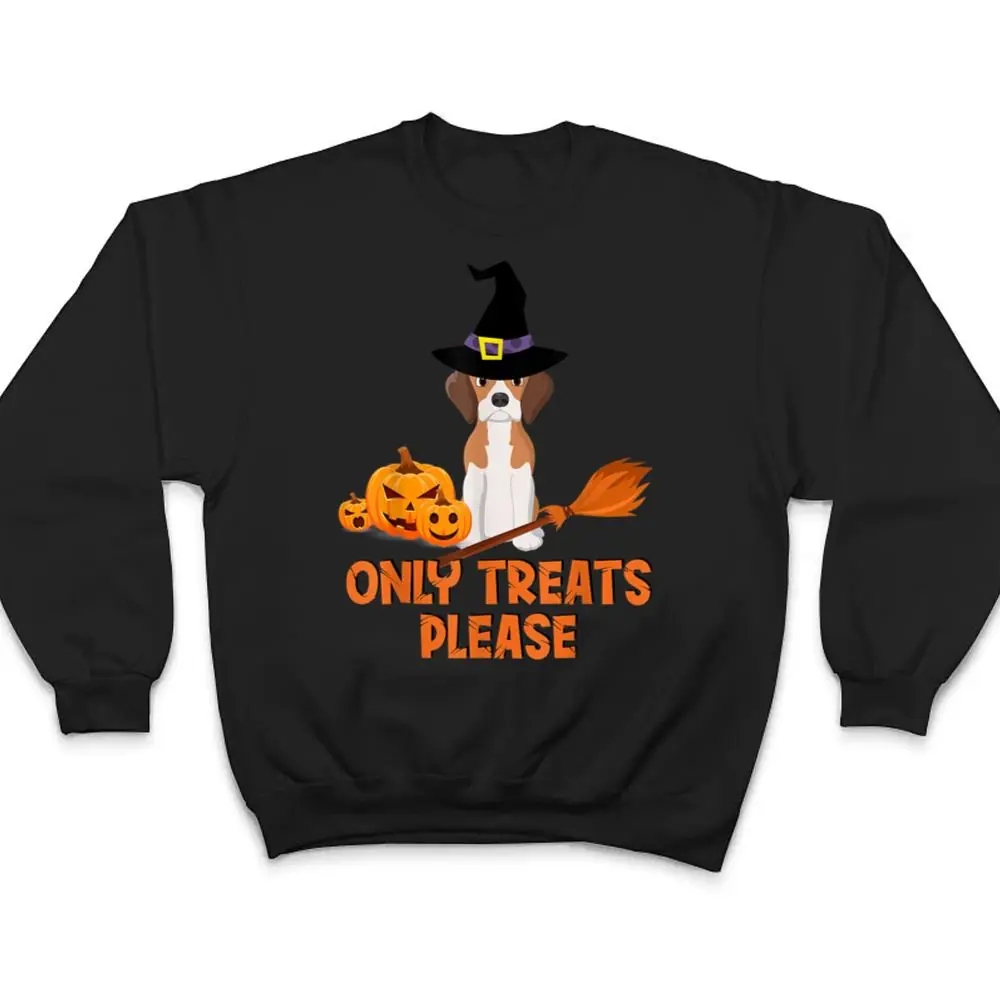 The Beagles With A Wizard Hat Pumpkin Funny Halloween Party T Shirt