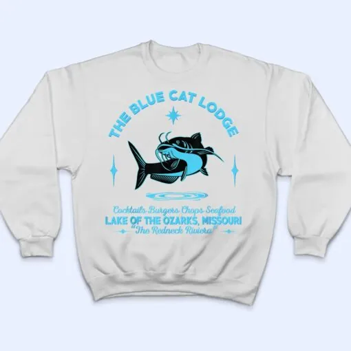 The Blue Cat Lodge lake of the ozarks Missouri classic fish T Shirt