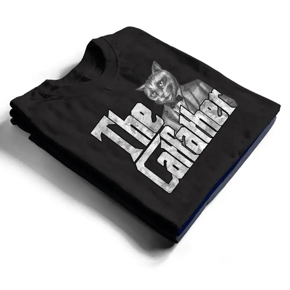 The-Catfather-Cat-Father-Mafia-Father-Cat-T-Shirt-1 The Catfather Cat Father Mafia Father Cat T Shirt