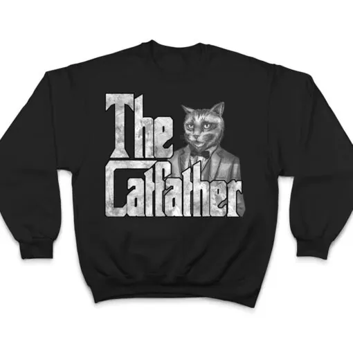 The Catfather Cat Father Mafia Father Cat T Shirt