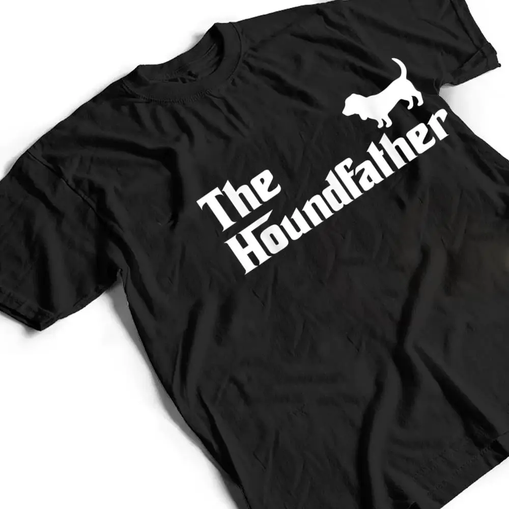The-Houndfather-Basset-Hound-Dad-Funny-Dog-Gifts-T-Shirt-2 The Houndfather Basset Hound Dad Funny Dog Gifts T Shirt