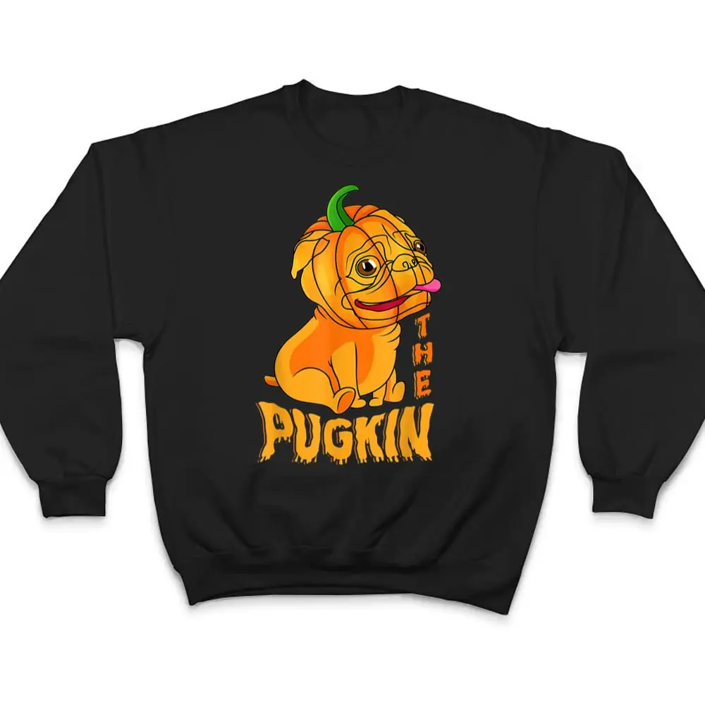 The-Pugkin-Dog-Trick-Or-Treating-Pug-Lover-Halloween-T-Shirt-4 The Pugkin Dog Trick Or Treating Pug Lover Halloween T Shirt