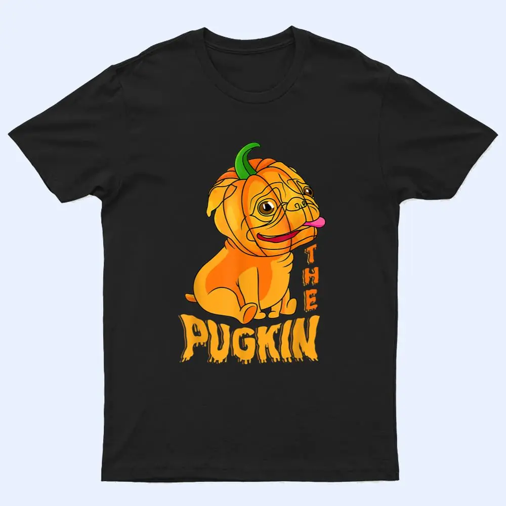 The Pugkin Dog Trick Or Treating Pug Lover Halloween T Shirt The Pugkin Dog Trick Or Treating Pug Lover Halloween T Shirt