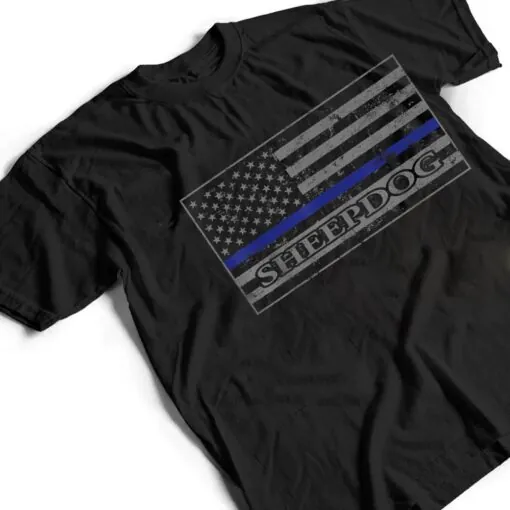 The Sheepdog Police T Police Support T Shirt