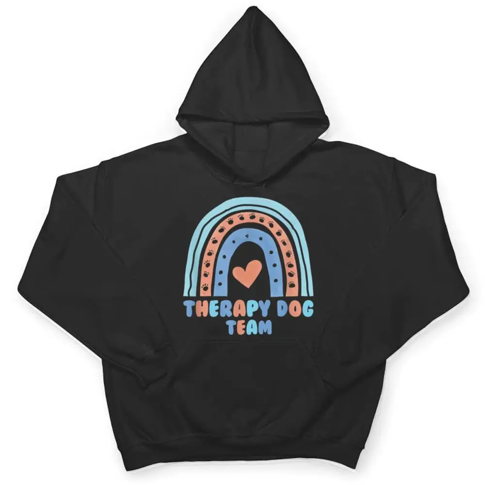 Therapy-Dog-Team-For-Animal-Assisted-Pet-Therapy-T-Shirt-3 Therapy Dog Team For Animal Assisted Pet Therapy T Shirt