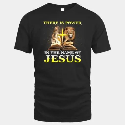 There Is Power In The Name Of Jesus Lion Christian