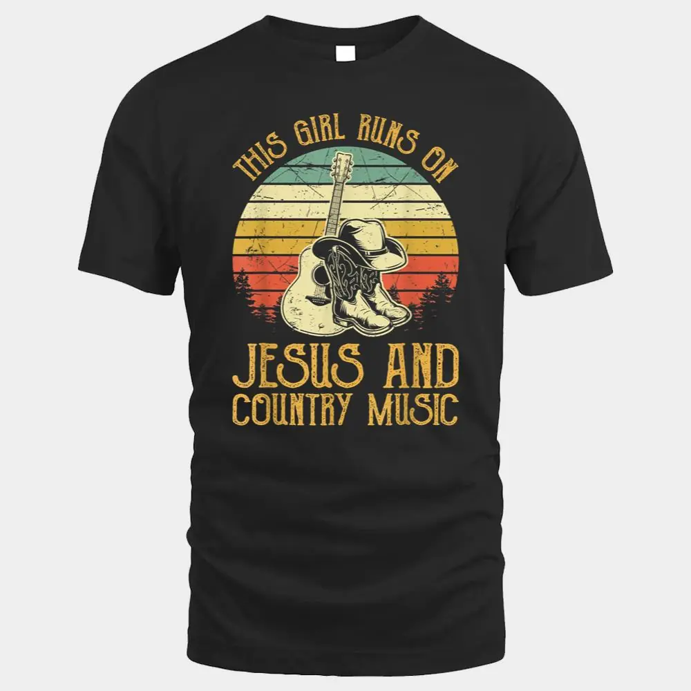 This Girl Runs On Jesus And Country Music Christian
