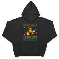 This Is Fine Dog Meme Funny Christmas Xmas T Shirt This Is Fine Dog Meme Funny Christmas Xmas T Shirt