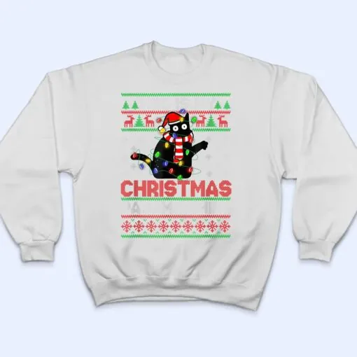 This Is My Christmas Pajama Black Cat Lover Christmas Ver 2 T Shirt