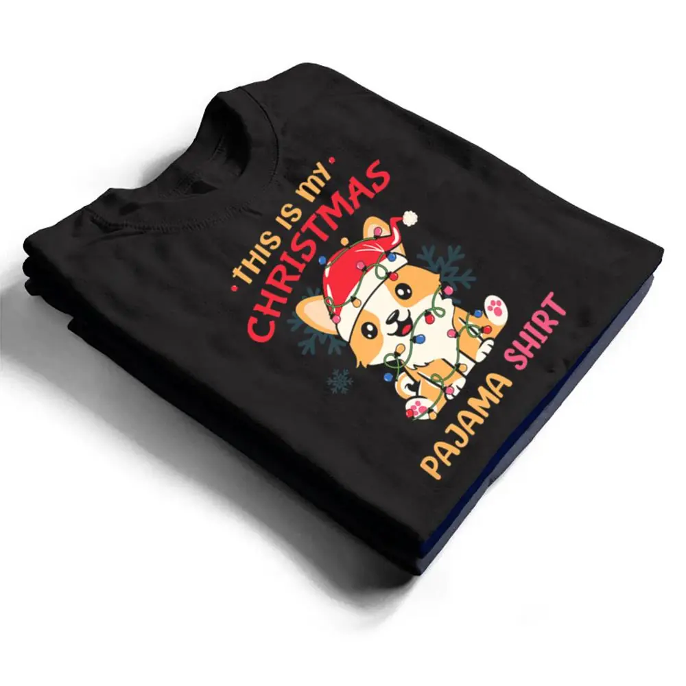 This-Is-My-Christmas-Pajama-Corgi-Tree-Light-Dog-Xmas-T-Shirt-1 This Is My Christmas Pajama Corgi Tree Light Dog Xmas T Shirt