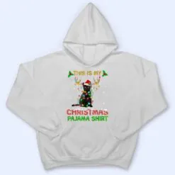 This Is My Christmas Pajama Shirt Black Cat Lover Christmas T Shirt This Is My Christmas Pajama Shirt Black Cat Lover Christmas T Shirt