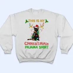 This Is My Christmas Pajama Shirt Black Cat Lover Christmas T Shirt This Is My Christmas Pajama Shirt Black Cat Lover Christmas T Shirt