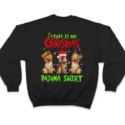 This Is My Christmas Pajama Yorkie Dog Funny Xmas T Shirt