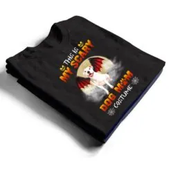This Is My Scary Dog Mom Costume White Pitbull Halloween T Shirt This Is My Scary Dog Mom Costume White Pitbull Halloween T Shirt