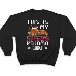 This is My Christmas Pajama Merry Christmas Red Plaid Dog T Shirt This is My Christmas Pajama Merry Christmas Red Plaid Dog T Shirt