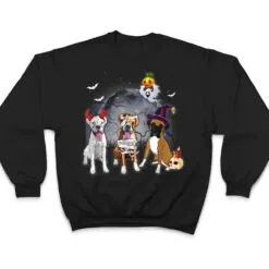 Three Boxers Dog in The Moon Halloween Costume men women T Shirt Three Boxers Dog in The Moon Halloween Costume men women T Shirt