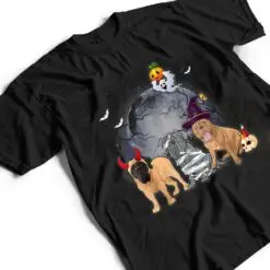 Three Mastiffs Dog in The Moon Halloween Costume T Shirt Three Mastiffs Dog in The Moon Halloween Costume T Shirt
