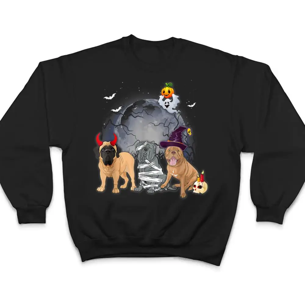 Three-Mastiffs-Dog-in-The-Moon-Halloween-Costume-T-Shirt-4 Three Mastiffs Dog in The Moon Halloween Costume T Shirt