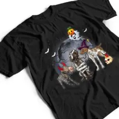 Three Pointers Dog in The Moon Halloween Costume T Shirt Three Pointers Dog in The Moon Halloween Costume T Shirt