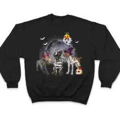 Three Pointers Dog in The Moon Halloween Costume T Shirt Three Pointers Dog in The Moon Halloween Costume T Shirt