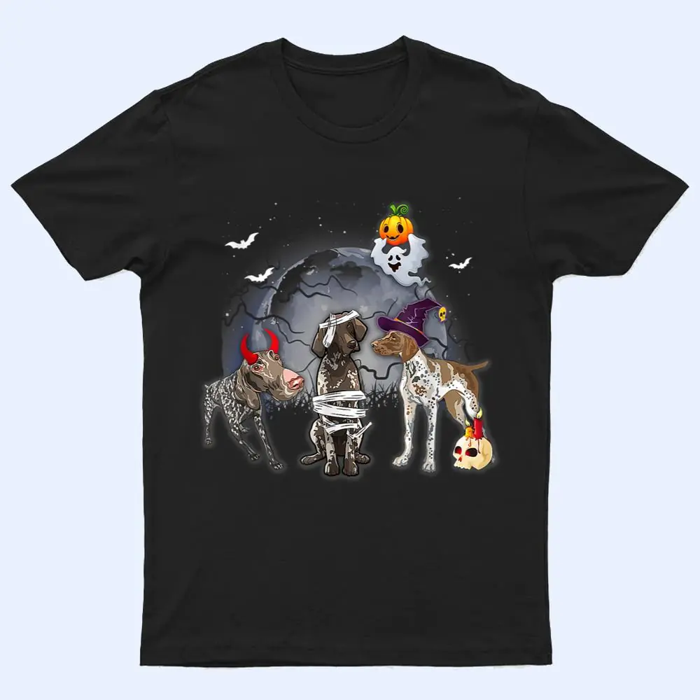 Three Pointers Dog in The Moon Halloween Costume T Shirt Three Pointers Dog in The Moon Halloween Costume T Shirt