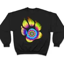 Tie Dye Animal Cat Dog Paw Print For Pet Lover Ver 1 T Shirt Tie Dye Animal Cat Dog Paw Print For Pet Lover Ver 1 T Shirt