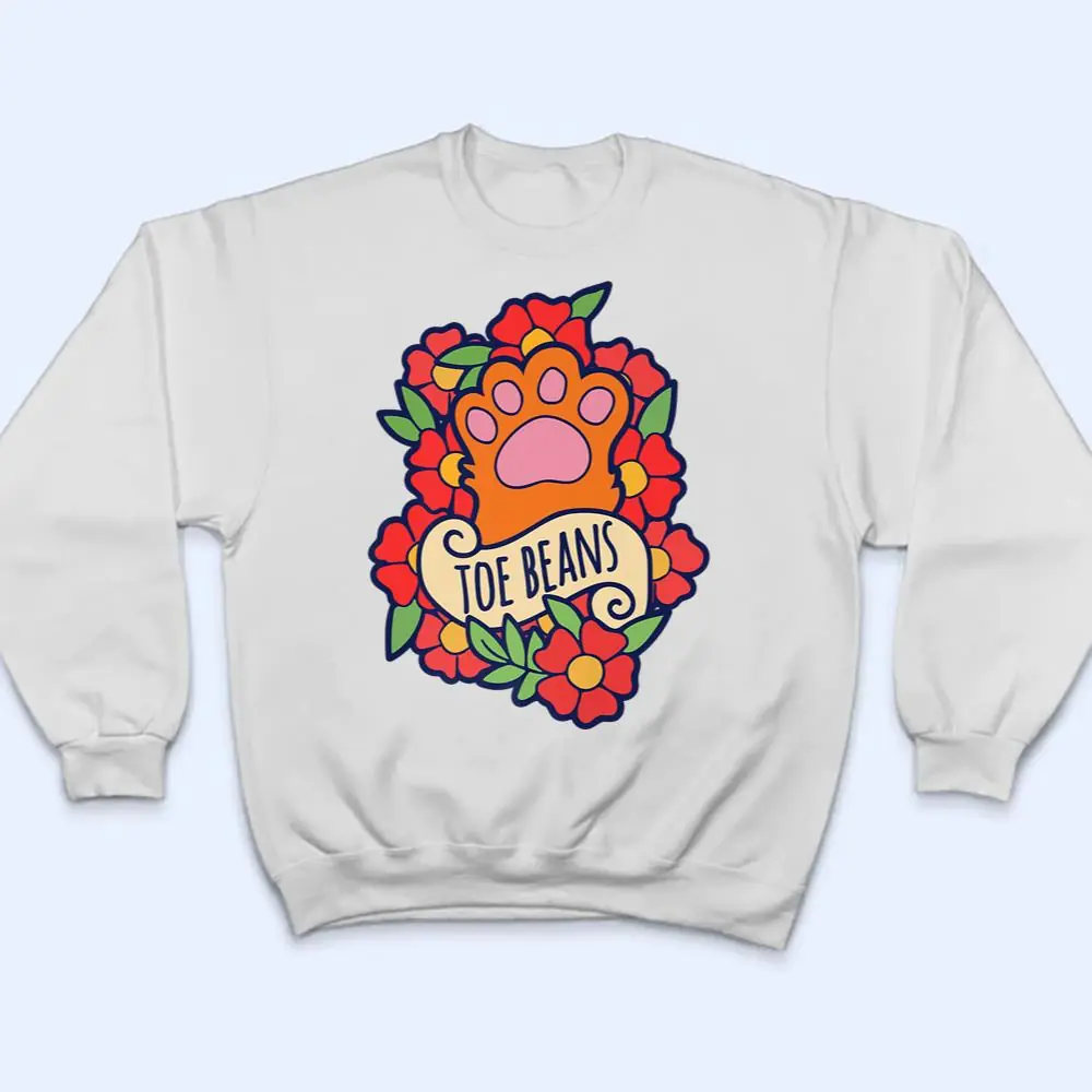 Toe-Beans-Funny-Cat-People-Gifts-Cat-Person-T-Shirt-4 Toe Beans Funny Cat People Gifts Cat Person T Shirt