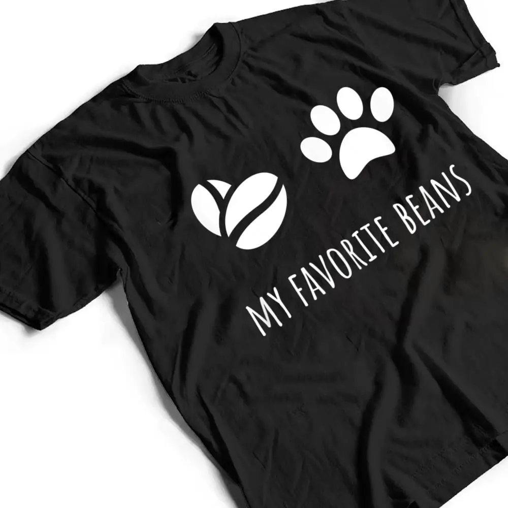 Toe-Beans-and-Coffee-Beans-Dog-Coffee-and-Cat-Coffee-T-Shirt-2 Toe Beans and Coffee Beans, Dog Coffee and Cat Coffee T Shirt