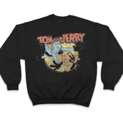 Tom and Jerry Cat and Mouse Chase Poster T Shirt Tom and Jerry Cat and Mouse Chase Poster T Shirt