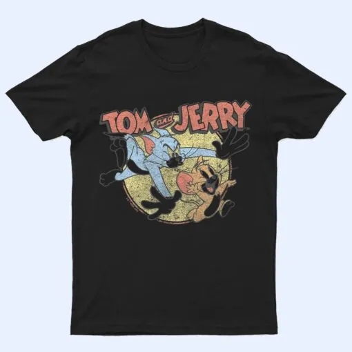 Tom and Jerry Cat and Mouse Chase Poster T Shirt