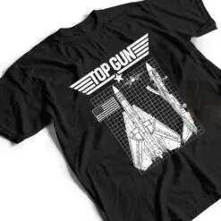 Top Gun F-14 Tomcat Blueprints T Shirt Top Gun F-14 Tomcat Blueprints T Shirt