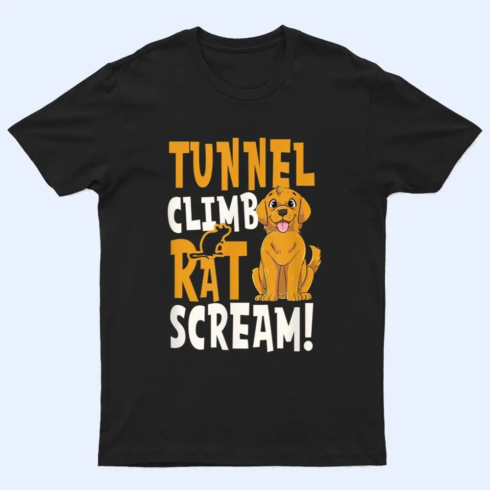 Tunnel Climb Rat Scream Design Barn Hunt T Shirt Tunnel Climb Rat Scream Design Barn Hunt T Shirt