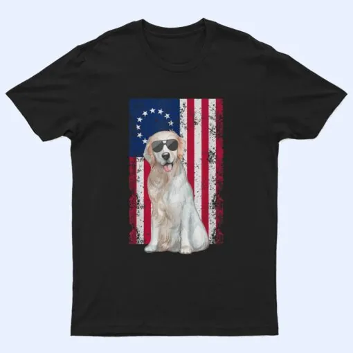 USA Patriot Dog T Shirt