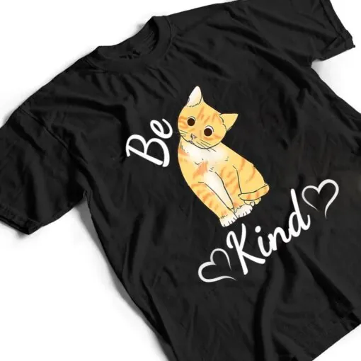 Unity Day Orange Cat Anti Bullying Be Kind Gifts T Shirt